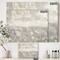 Designart - Gray Abstract Watercolor - Contemporary Gallery-wrapped Canvas